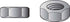 Hillman 3/8 in. - 16 Zinc-Plated Steel USS Hex Nut 1562 pk