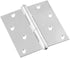 National Hardware 4 in. L Door Hinge 1 pk