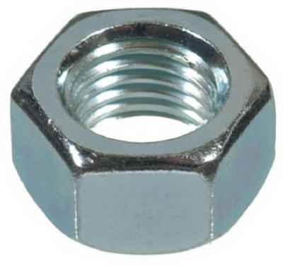Hillman 1 in. Zinc-Plated Steel USS Hex Nut 10 pk