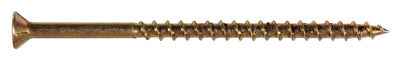 Hillman Power Pro No. 8 X 2 in. L Star Yellow Zinc Wood Screws 1 lb 165 pk