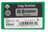 Hillman 5/16 in. X 3-1/2 in. L Hex Stainless Steel Lag Screw 25 pk