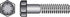 HILLMAN 3/4 in. D X 3-1/2 in. L Heat Treated Steel Hex Head Cap Screw 20 pk