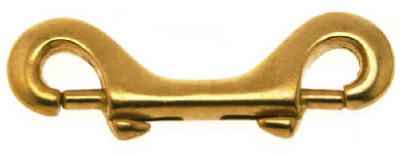 Campbell Chain 13/32 in. Dia. x 4-1/2 in. L Polished Bronze Double Ended Bolt Snap 100 lb. (Pack of 10)