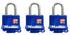 Master Lock 1-5/16 in. H X 1 in. W Vinyl Covered Steel Double Locking Weather-Resistant Padlock
