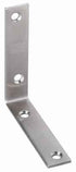 National Hardware 4 in. H X 7/8 in. W Stainless Steel Inside Corner Brace