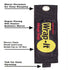 Wrap-It Heavy-Duty 2.5 in. W X 28 in. L Black Storage Straps 50 lb 1 pk