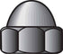 HILLMAN 10-24 in. Nickel Steel USS Acorn Nut 1 pk