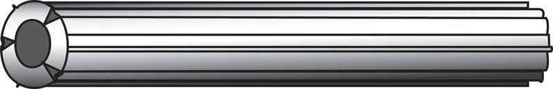HILLMAN .25 in. D X 1-1/2 in. L Plastic Round Head Ribbed Anchor 1 pk