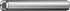HILLMAN .25 in. D X 1-1/2 in. L Plastic Round Head Ribbed Anchor 1 pk