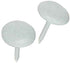 Hillman Large Brass-Plated White Brass Furniture Nails 25 pk (Pack of 6)