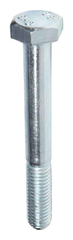 HILLMAN M10-1.50 mm D X 80 mm L Heat Treated Zinc Steel Hex Head Cap Screw 1 pk