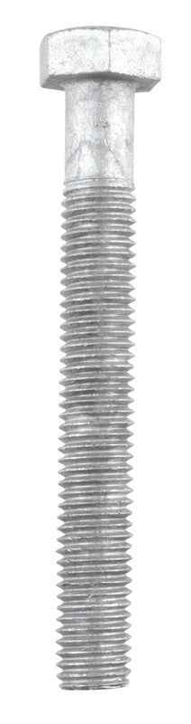 HILLMAN 5/8 in. D X 5 in. L Hot Dipped Galvanized Steel Hex Bolt 25 pk