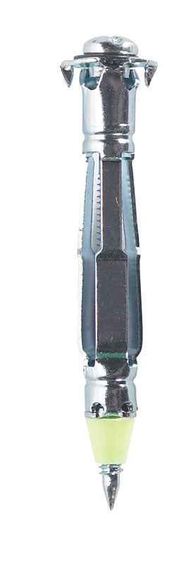 Hillman 1/8 in. D X 1/8 LS Multi-Grip Range in. L Metal Pan Head Drive Wall Anchors 100 pk