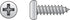 HILLMAN No. 12 Ga. X 3 in. L Phillips Pan Head Sheet Metal Screws 100 pk