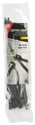 Gardner Bender 8 in. L Black Self-Cutting Cable Tie 20 pk
