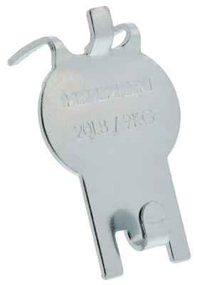 Hillman High & Mighty Silver Picture Hanger 20 lb. 2 pk (Pack of 4)