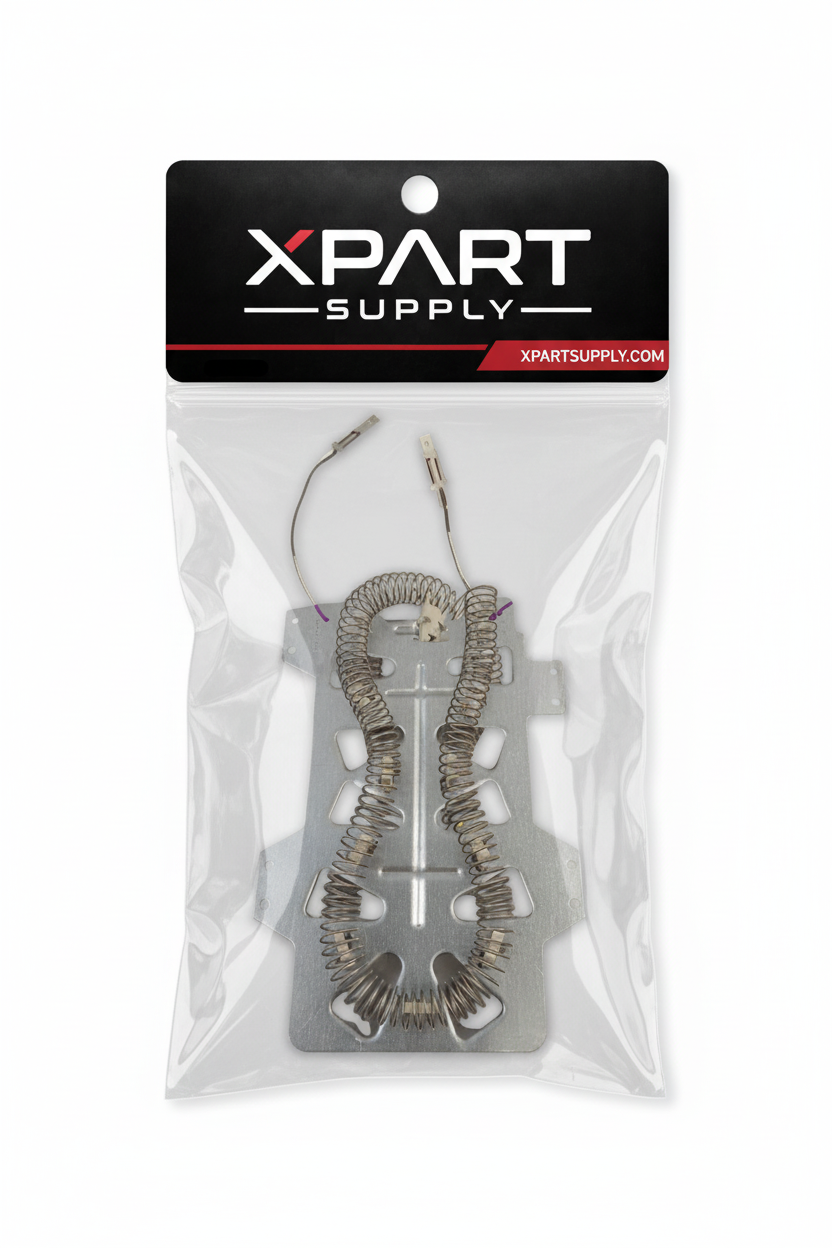 Dryer Heating Element – Retail Bag Mockup | XPart Supply Canada