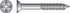 HILLMAN Tapper 1/4 in. D X 4 in. L Steel Flat Head Concrete Screw Anchor 100 pk