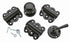 National Hardware Black Steel Screen/Storm Door Hardware Set 1 pk