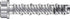 Hillman  1/2 in. Dia. x 4 in. L Zinc-Plated  Steel  Wedge Bit  20 pk