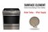 WS01F01164 GE Range Dual Radiant Surface Element – Sales Image | XPart Supply Canada