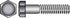 HILLMAN 5/8 in. D X 5 in. L Hot Dipped Galvanized Steel Hex Bolt 25 pk