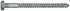 Hillman 1/4 in. X 3 in. L Hex Hot Dipped Galvanized Steel Lag Screw 100 pk