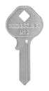 Hillman Padlock Universal Key Blank Single sided (Pack of 10)