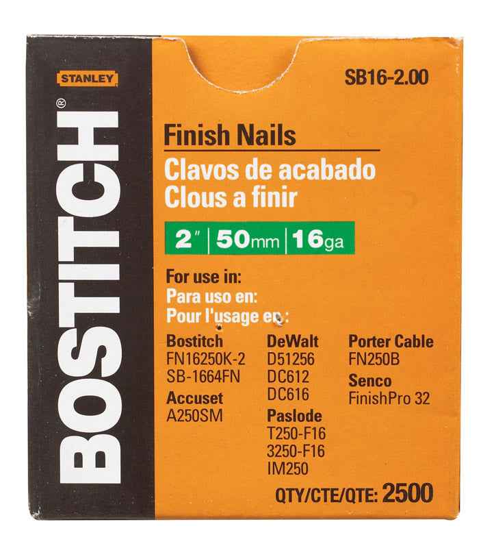 Nail Finish 2"16Gabx2500