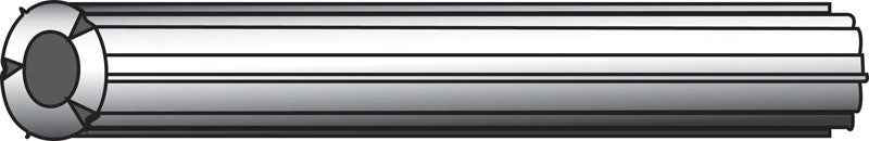 HILLMAN .15 in. D X 1 in. L Plastic Round Head Ribbed Anchor 100 pk