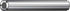 HILLMAN .15 in. D X 1 in. L Plastic Round Head Ribbed Anchor 100 pk