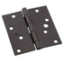 National Hardware 4 in. L Oil Rubbed Bronze Door Hinge 3 pk