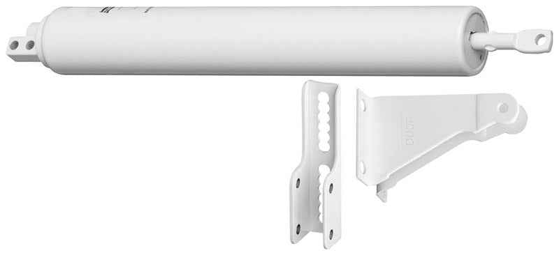 National Hardware White Aluminum/Steel Air Controlled Door Closer