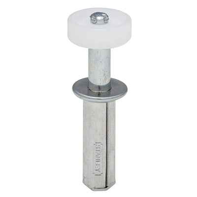National Hardware Zinc-Plated Plastic/Steel Bi-fold Door Top Wheel Guide 1 pk