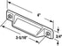 Prime-Line Painted White Die-Cast Zinc Window Vent Lock 2 pk
