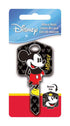 Howard Keys Disney Mickey Mouse House Key Blank Single sided For Kwikset and Titan Locks (Pack of 5)