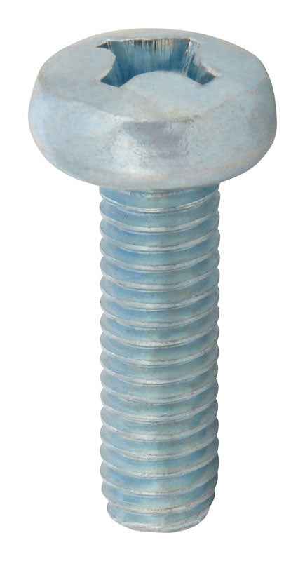 HILLMAN M6-1 Ga. X 20 mm L Phillips Pan Head Zinc-Plated Steel Metric Machine Screws 1 pk