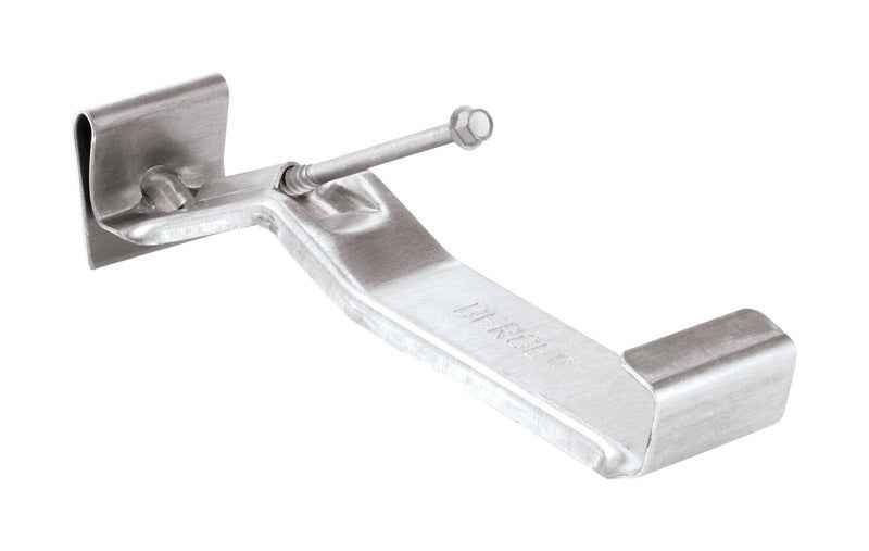 Amerimax 1.75 in. H x 1.26 in. W x 5.17 in. L Metallic Aluminum K Hidden Gutter Hanger (Pack of 50)