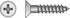 Hillman No. 12 x 1-1/4 in. L Phillips Zinc-Plated Wood Screws 50 pk (Pack of 5)