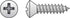 HILLMAN No. 6 Ga. X 5/8 in. L Phillips Flat Head Sheet Metal Screws 100 pk