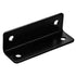 Hampton Black Steel Inside Wide Corner Brace (Pack of 10)