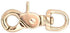 Campbell Chain 3/4 in. Dia. x 4 in. L Nickel-Plated Zinc Trigger Snap 90 lb. (Pack of 10)