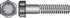 Hillman 5/16 in. D X 2 in. L Heat Treated Zinc Steel Hex Head Cap Screw 100 pk