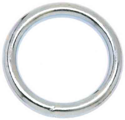 Campbell Chain Nickel-Plated Steel Welded Ring 200 lb. 1-2/3 in. L (Pack of 10)