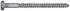Hillman 3/8 in. X 8 in. L Hex Hot Dipped Galvanized Steel Lag Screw 50 pk