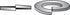 HILLMAN 3/4 in. D Yellow Dichromate Steel Split Lock Washer 20 pk