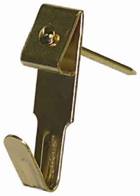 Hillman AnchorWire Brass-Plated Gold Assorted Picture Hanger 40 lb. 5 pk (Pack of 10)
