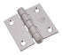 National Hardware 2 in. L Stainless Steel Stainless Steel Door Hinge 2 pk