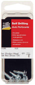 Hillman No. 10 x 3/4 in. L Hex Hex Head Zinc-Plated Steel Sheet Metal Screws 5 1 pk (Pack of 10)