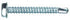 Hillman No. 8-18 X 3/4 in. L Hex Hex Washer Head Self- Drilling Screws 100 pk